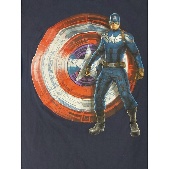 Captain America The Winter Soldier Graphic T Shirt Size medium - Picture 4 of 9